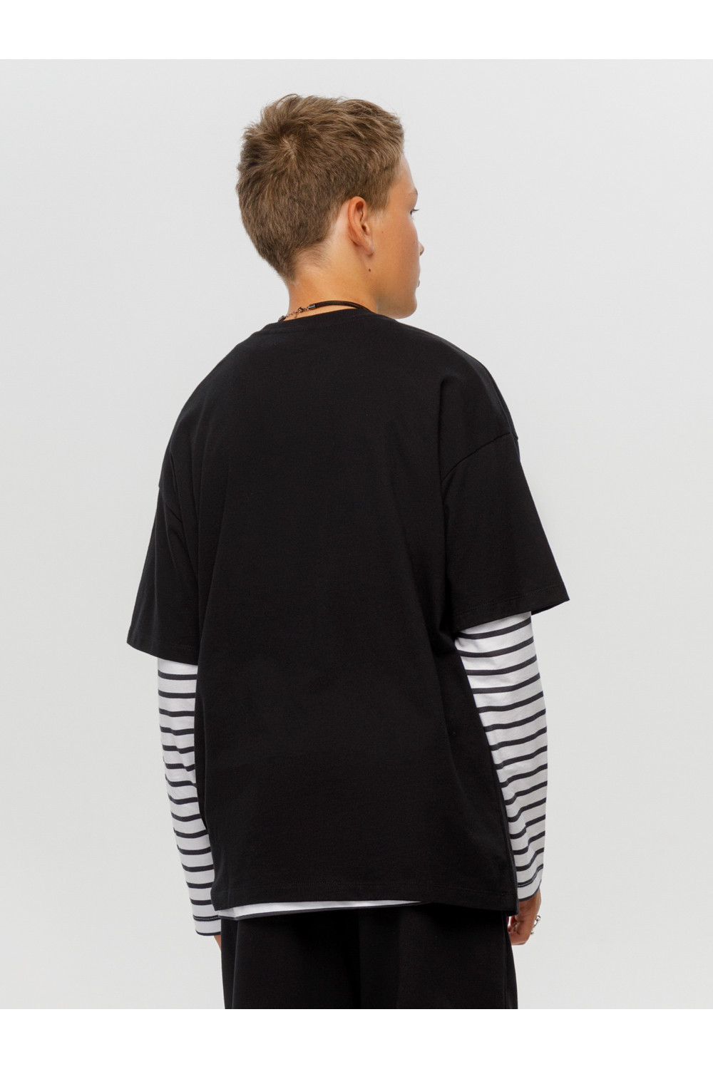 Футболки подростковые, артикул: КБ 302928, цвет: черный3, фото 5