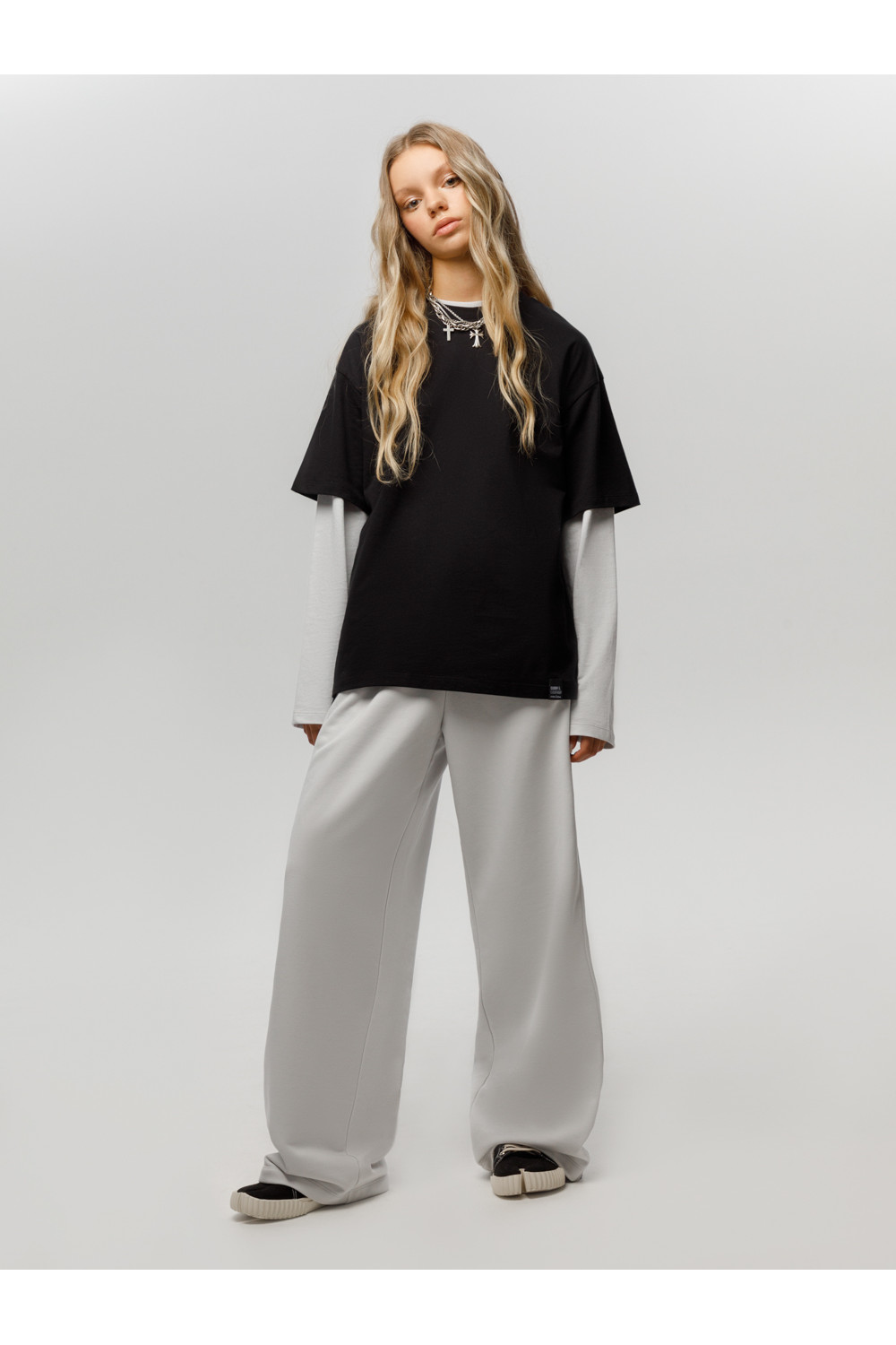 Брюки подростковые, артикул: КБ 400895, цвет: светло-серый5, фото 5