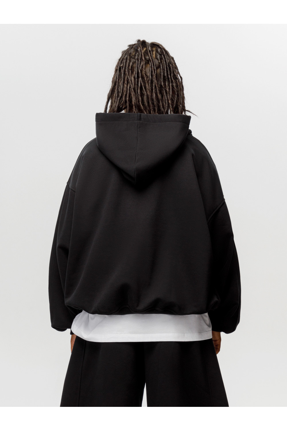 Худи подростковые, артикул: КБ 302927, цвет: черный3, фото 5