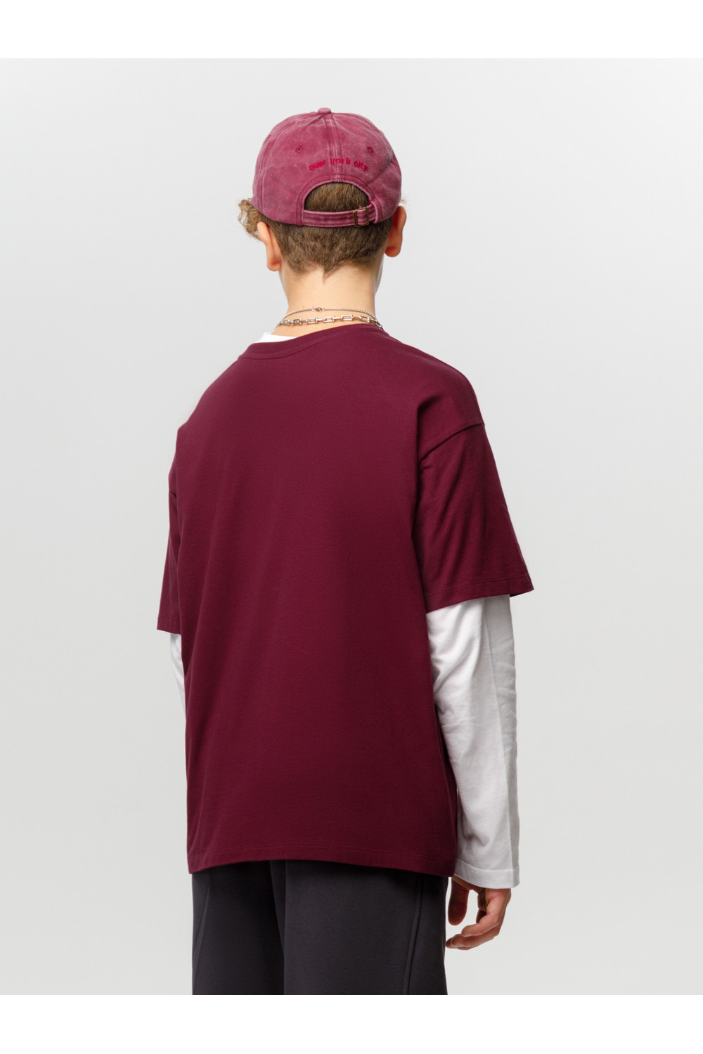 Футболки подростковые, артикул: КБ 302922, цвет: бордовый, фото 5