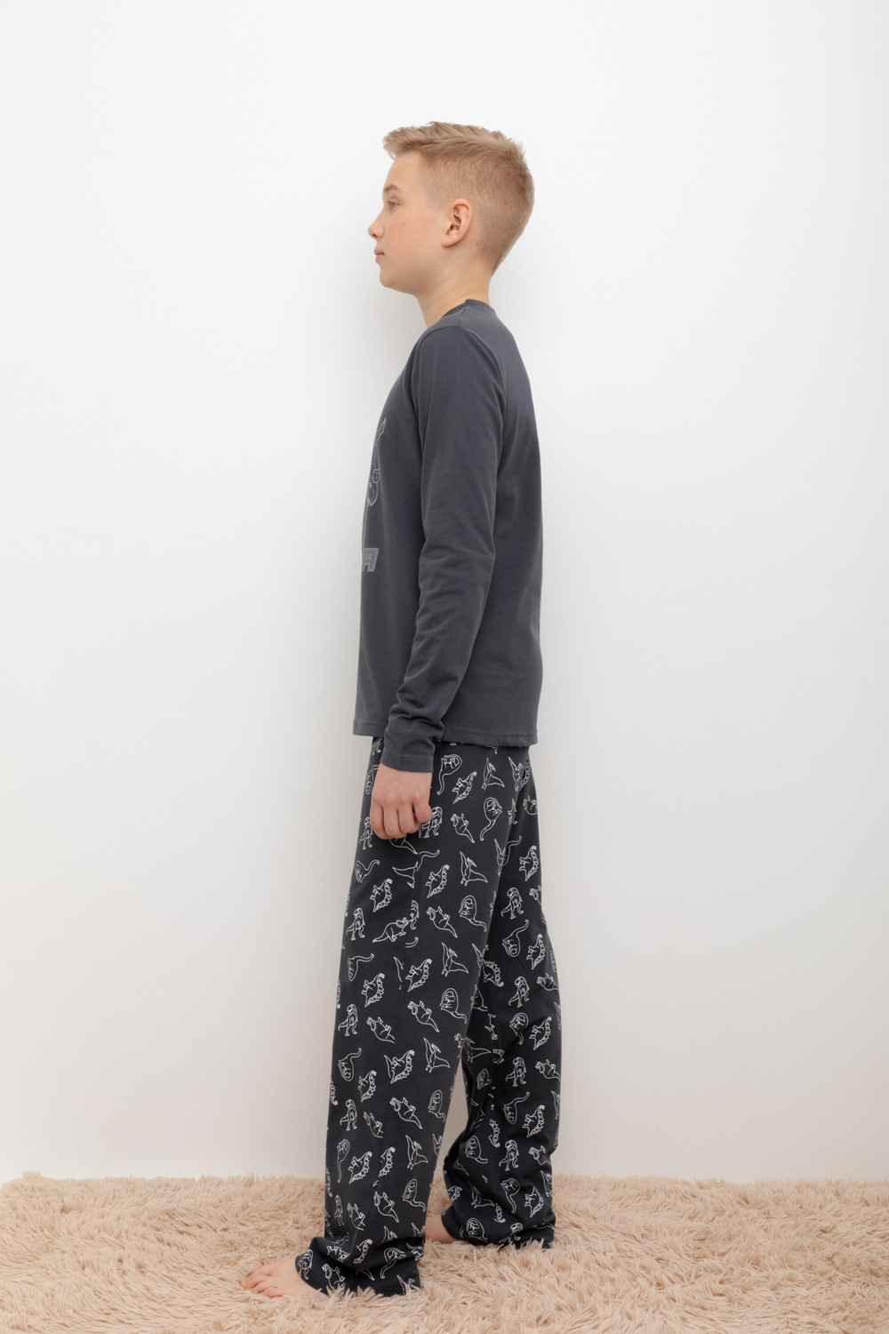 Пижамы для мальчика, артикул: КБ 2832, цвет: темно-серый, фото 6