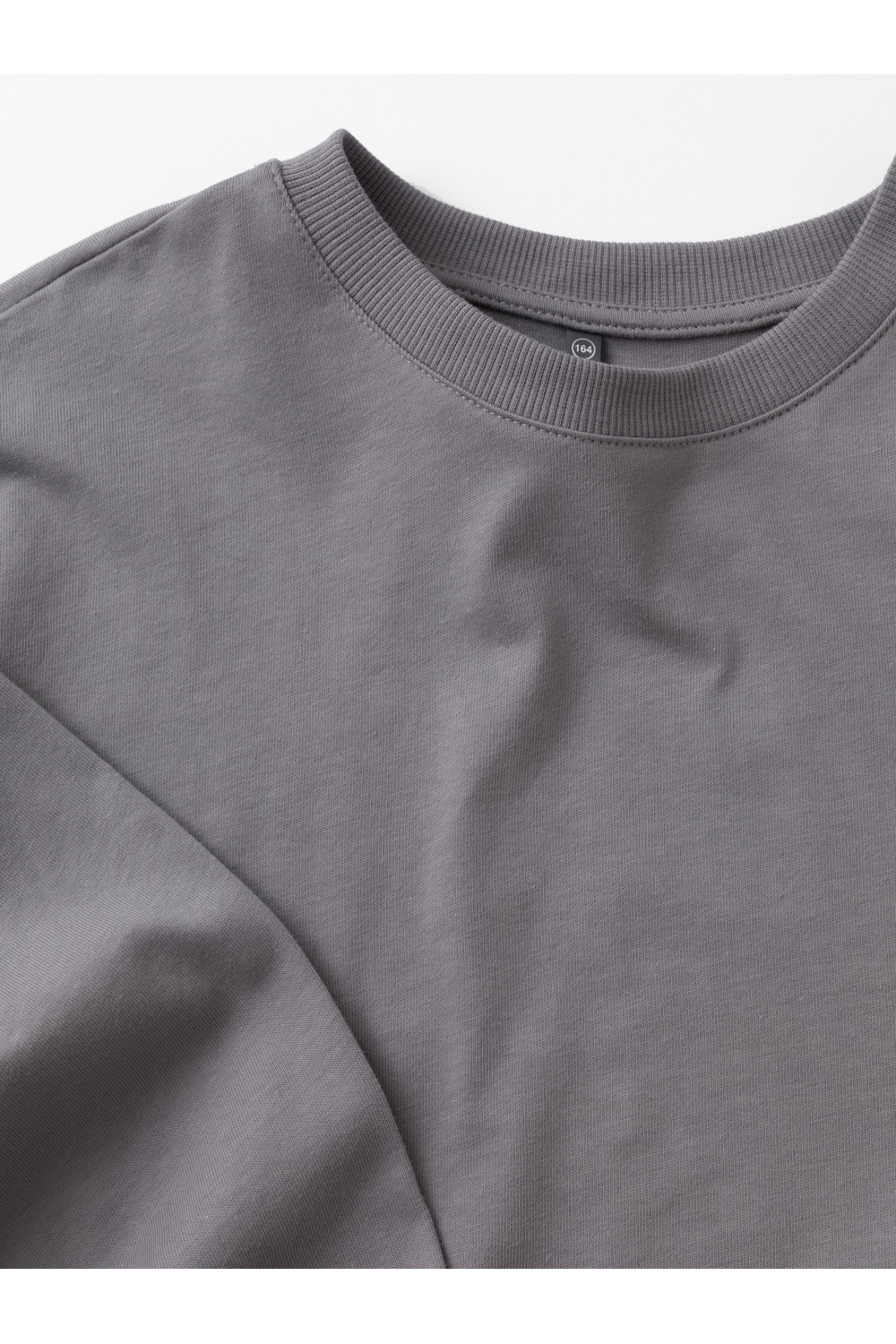 Лонгсливы подростковые, артикул: КБ 302925, цвет: серый, фото 7