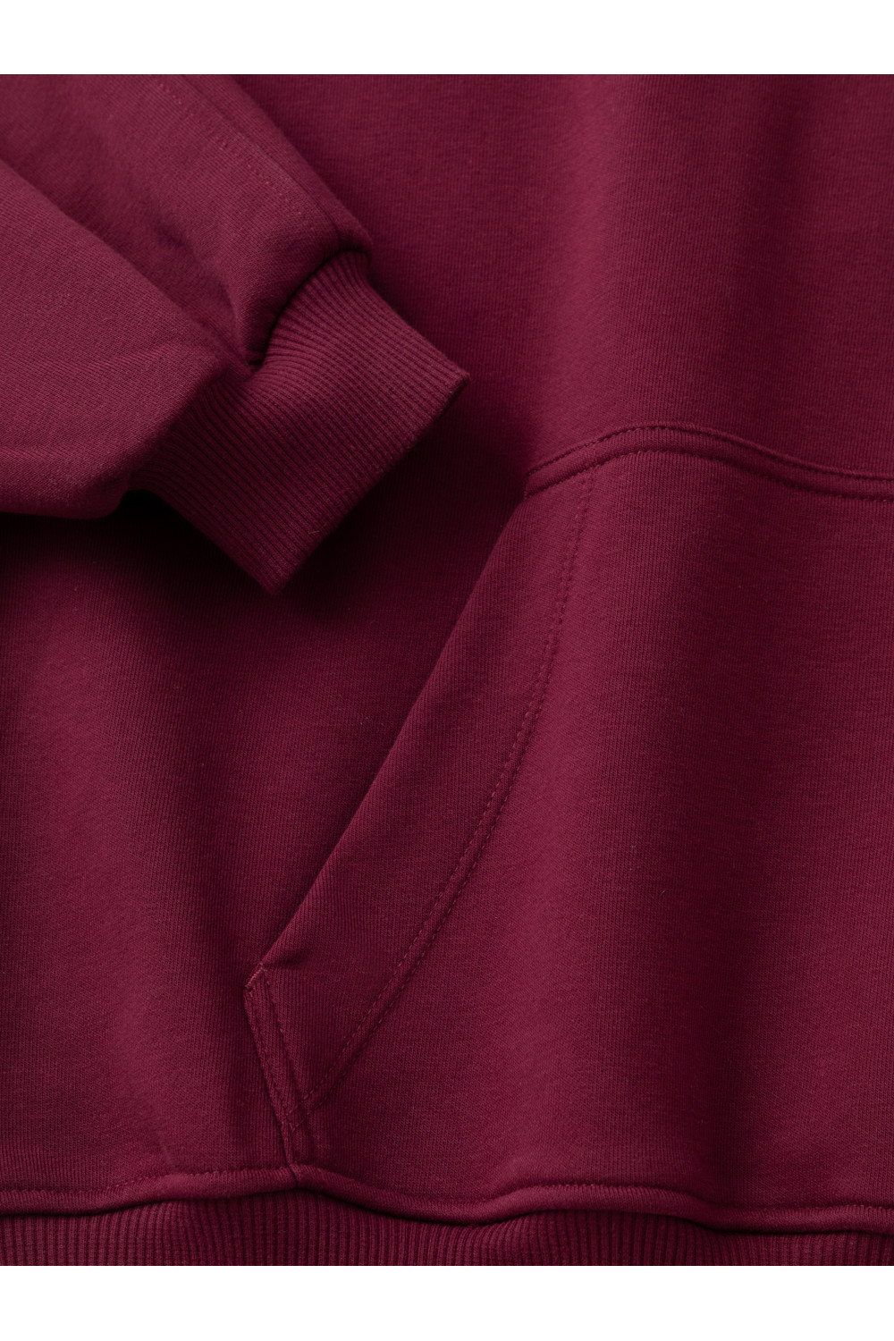 Худи подростковые, артикул: КБ 302927, цвет: бордовый, фото 7