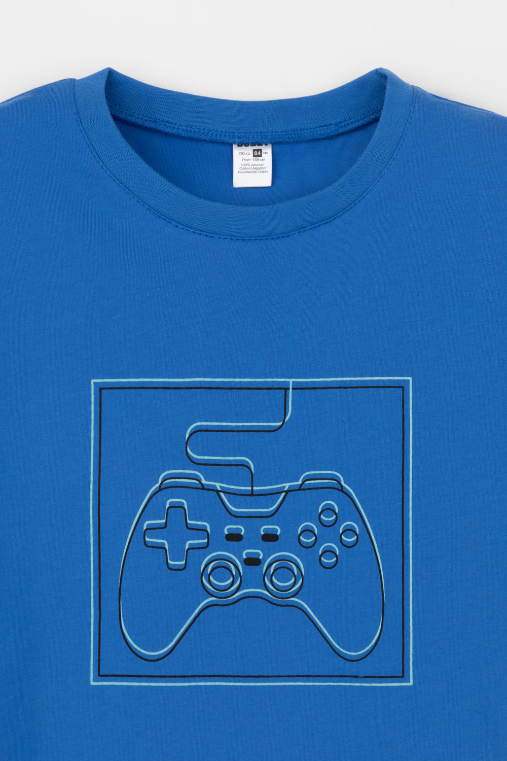 Пижамы для мальчика, артикул: КБ 2831, цвет: ярко-голубой, фото 8