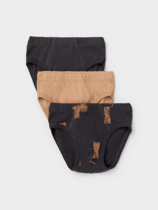 Трусы для мальчика, артикул: К 1928-3уп, цвет: темно-серый