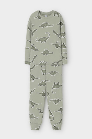 Пижама для мальчика, артикул: К 1552, цвет: хаки