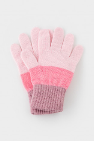 Перчатки для девочки, артикул: КВ 10023/ш, цвет: розовый