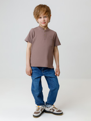 Футболка для мальчика, артикул: КР 302391, цвет: коричневый