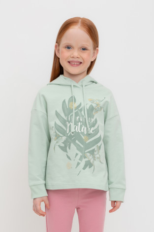 Джемпер для девочки, артикул: К 302489, цвет: голубой