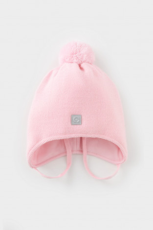 Шапка для девочки, артикул: КВ 20400/ш, цвет: розовый