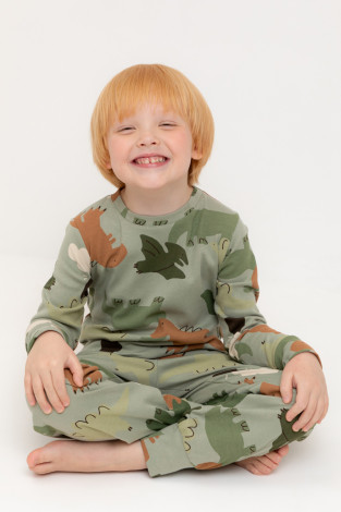 Пижама для мальчика, артикул: К 1552, цвет: хаки