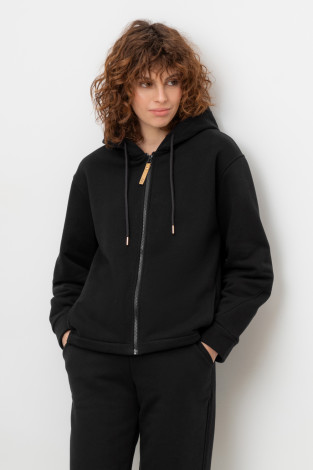 Жакеты, куртки женские для мам, артикул: ЕВТ 3117/24, цвет: черный3