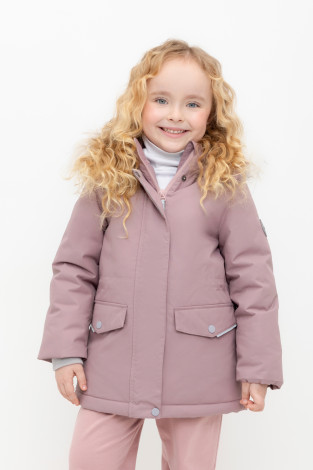 Куртка для девочки, артикул: ВК 38112/3 ГР, цвет: розовый