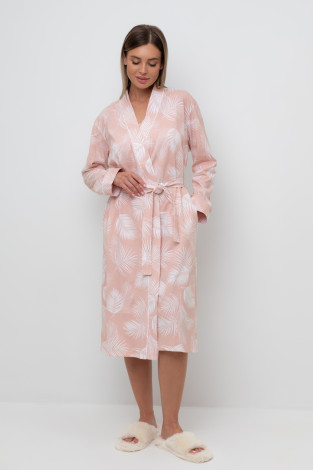 Халаты женские для мам, артикул: Е 50005/24, цвет: розовый