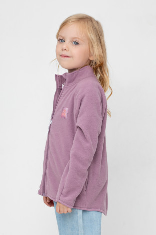 Куртка для девочки, артикул: ФЛ 34011-1, цвет: фиолетовый