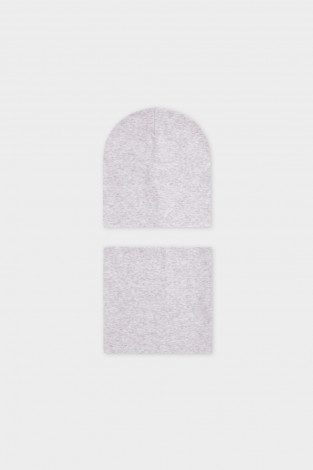 Шапка для мальчика, артикул: К 8125/25, цвет: серый