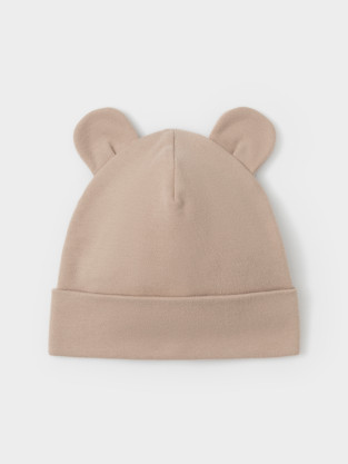 Шапочка ясельная для новорожденных, артикул: К 8093, цвет: бежевый