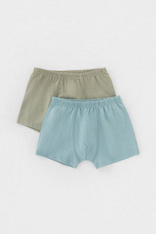 Трусы для мальчика, артикул: К 1930-2уп, цвет: хаки