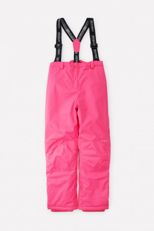 Брюки утепленные для девочки, артикул: ВК 40008/4 ГР, цвет: красный