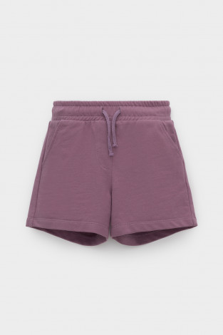 Шорты для девочки, артикул: КР 400417-1, цвет: бордовый