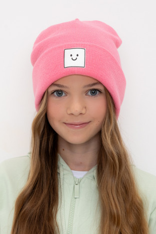Шапка для девочки, артикул: КВ 20397/ш, цвет: розовый