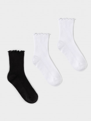 Носки для девочки, артикул: К 9697-3/2 ФВ, цвет: белый