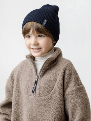 Шапка для мальчика, артикул: КВ 20432, цвет: синий