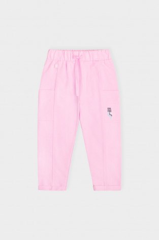 Брюки для девочки, артикул: КП 4672, цвет: розовый