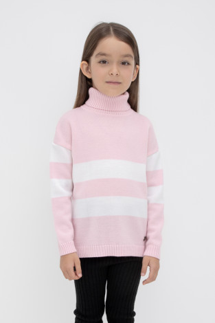 Джемпер для девочки, артикул: КВ 30134/ш, цвет: розовый