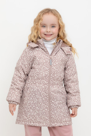 Куртка для девочки, артикул: ВК 38098/н/8 ГР, цвет: розовый