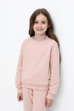 Джемпер для девочки, артикул: К 302119-1, цвет: розовый