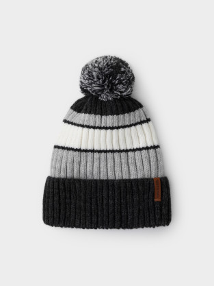 Шапка для мальчика, артикул: КВ 20409/ш, цвет: серый