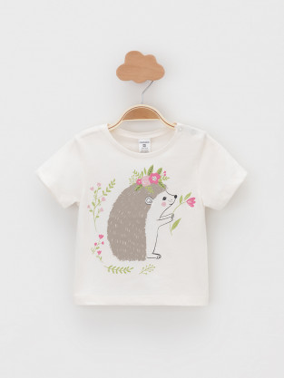 Футболка для новорожденных, артикул: К 302759, цвет: светло-розовый