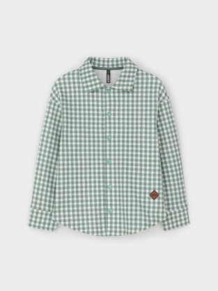 Рубашки для мальчика, артикул: КР 302567-1, цвет: зеленый