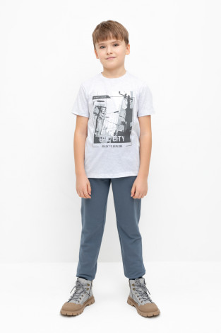 Брюки для мальчика, артикул: КР 400519-1, цвет: синий