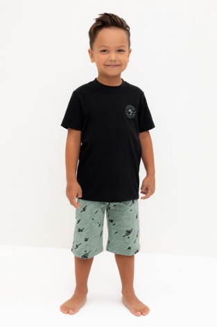 Пижама для мальчика, артикул: К 1528, цвет: черный3