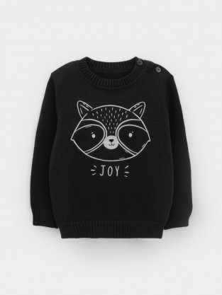 Джемпер для мальчика, артикул: КВ 30115/х, цвет: черный