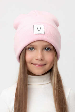 Шапка для девочки, артикул: КВ 20397/ш, цвет: розовый