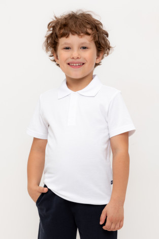 Футболка для мальчика, артикул: КР 302630, цвет: белый