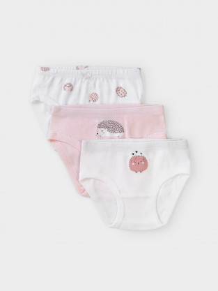 Трусы для девочки, артикул: К 1978-3уп, цвет: сахар