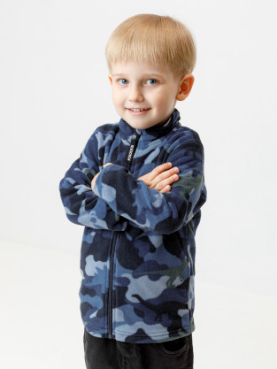 Куртка для мальчика, артикул: ФЛ 34025/н/48 ГР, цвет: синий