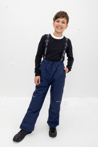 Брюки утепленные, артикул: ВК 40008/23/4 ГР, цвет: синий