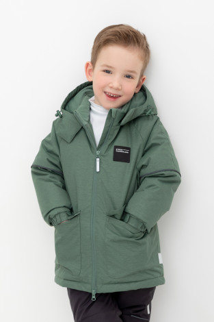 Куртки для мальчика, артикул: ВК 36094/4 ГР, цвет: зеленый