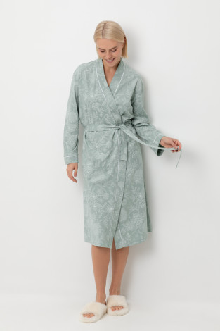 Халаты женские для мам, артикул: Е 50005/24, цвет: голубой