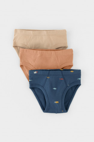 Трусы для мальчика, артикул: К 1928-3уп, цвет: синий