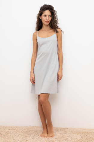 Сорочки ночные женские для мам, артикул: Е 10047, цвет: светло-серый5