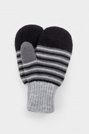 Рукавицы для мальчика, артикул: КВ 10009/24ш, цвет: светло-серый5