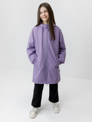 Пальто для девочки, артикул: ВК 32183/3 ГР, цвет: фиолетовый