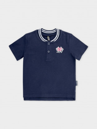 Футболка для мальчика, артикул: КР 302767-1, цвет: темно-синий