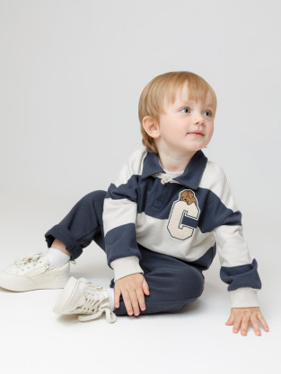 Свитшоты для мальчика, артикул: КР 302898, цвет: бежевый